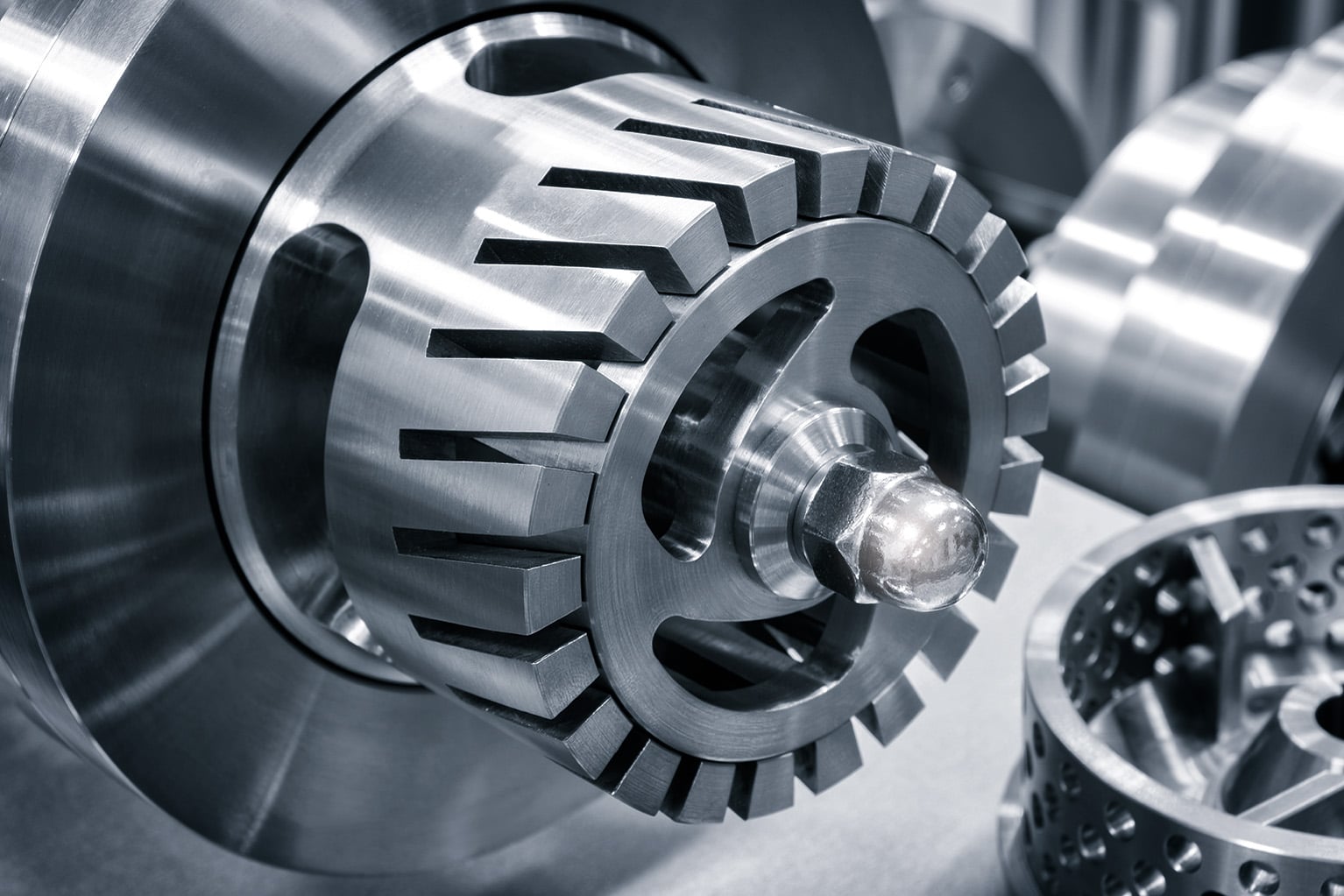 CNC-Drehteil auf DMG MORI Drehzentrum bei DE-JO CNC Technik in Kenzingen